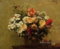 Fleurs d’été peintre de fleurs Henri Fantin Latour